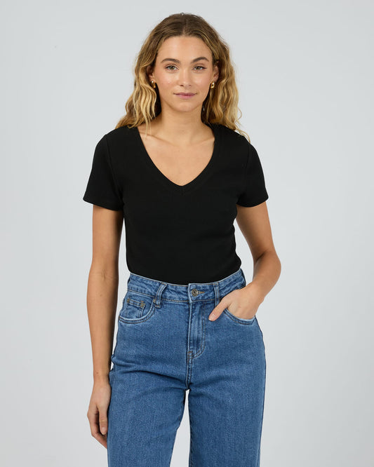 Lottie Tee Black