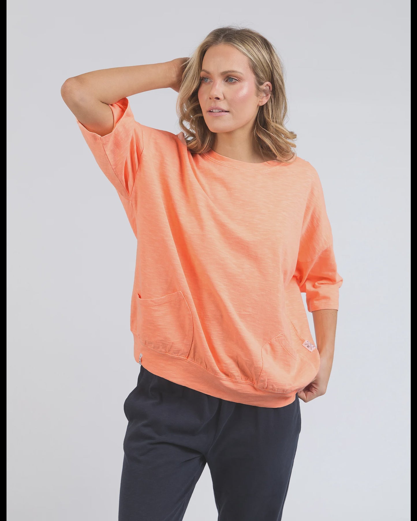 Maizie Sweat Neon Orange