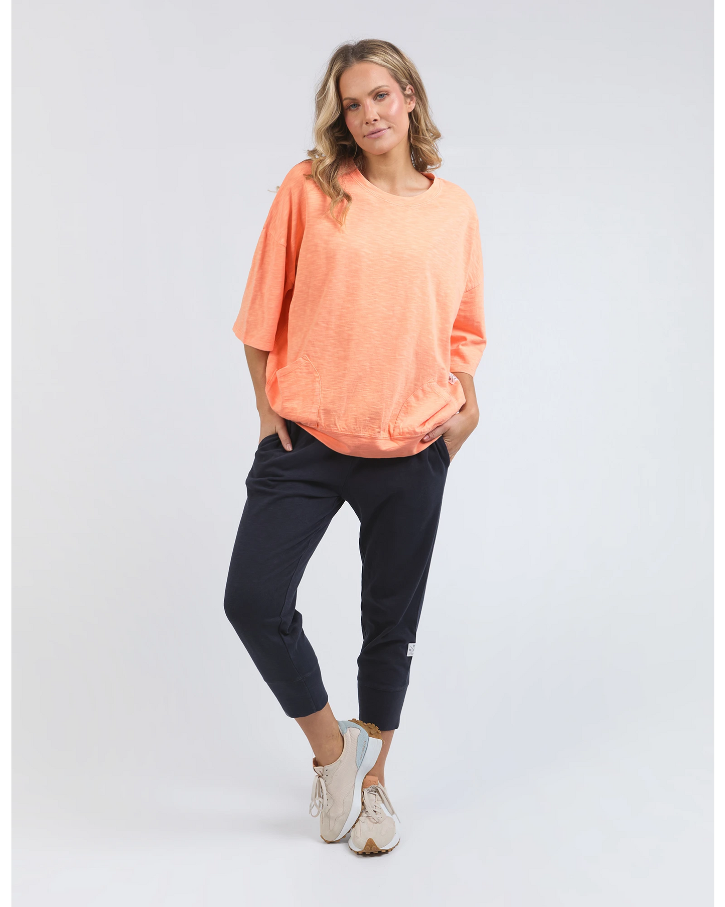 Maizie Sweat Neon Orange