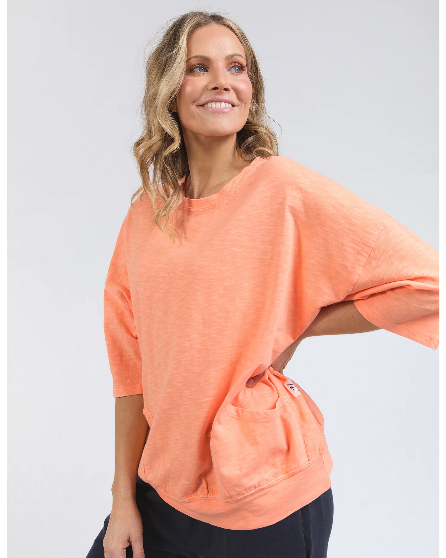 Maizie Sweat Neon Orange