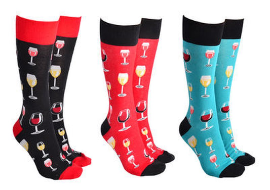 Wine Time Socks