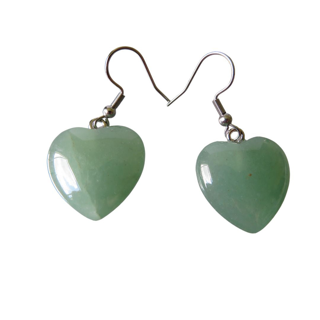 Crystal Heart Earrings