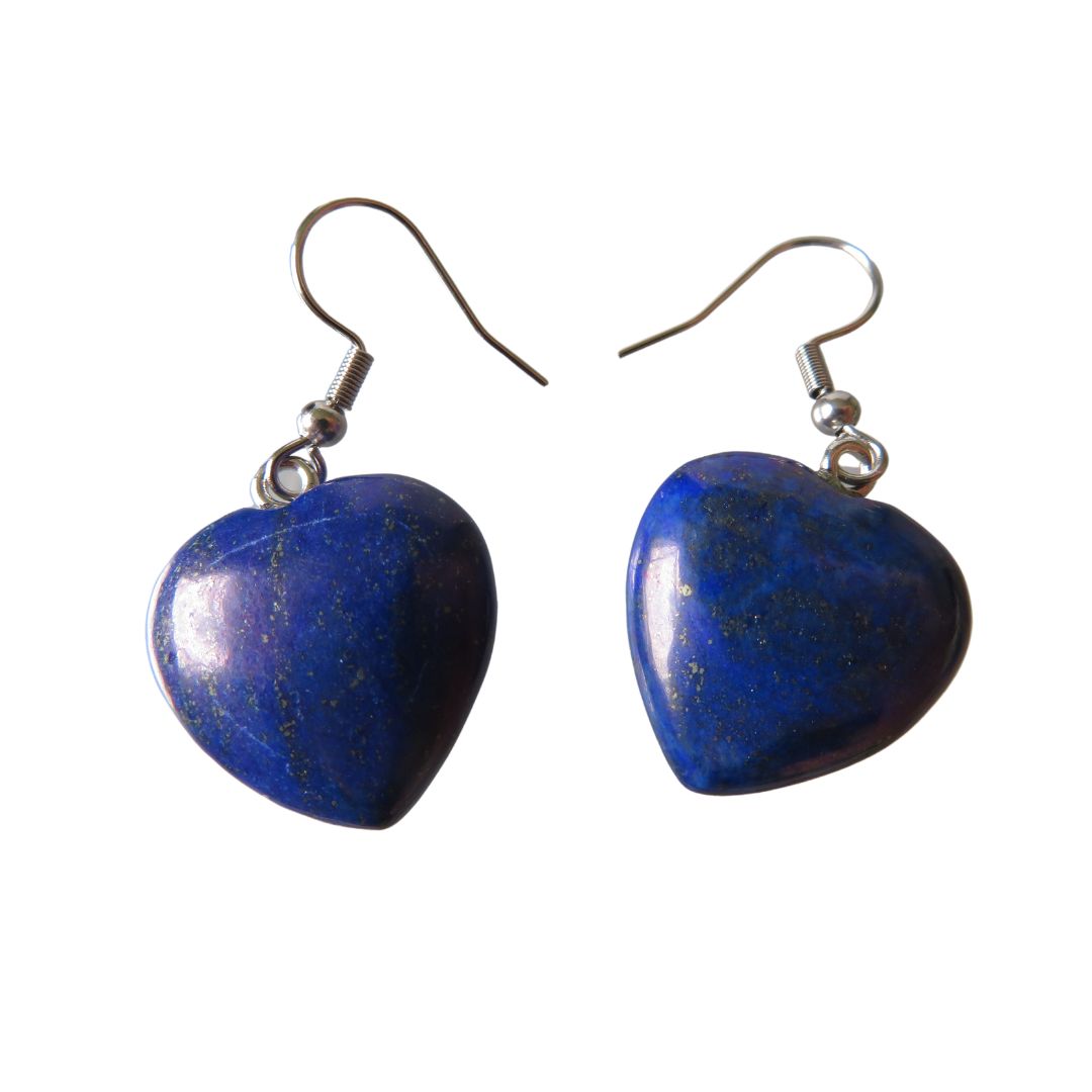 Crystal Heart Earrings