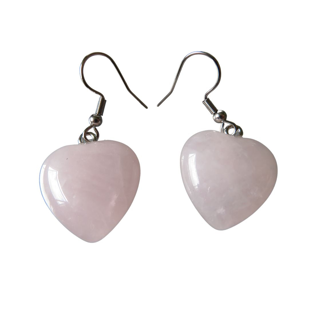 Crystal Heart Earrings