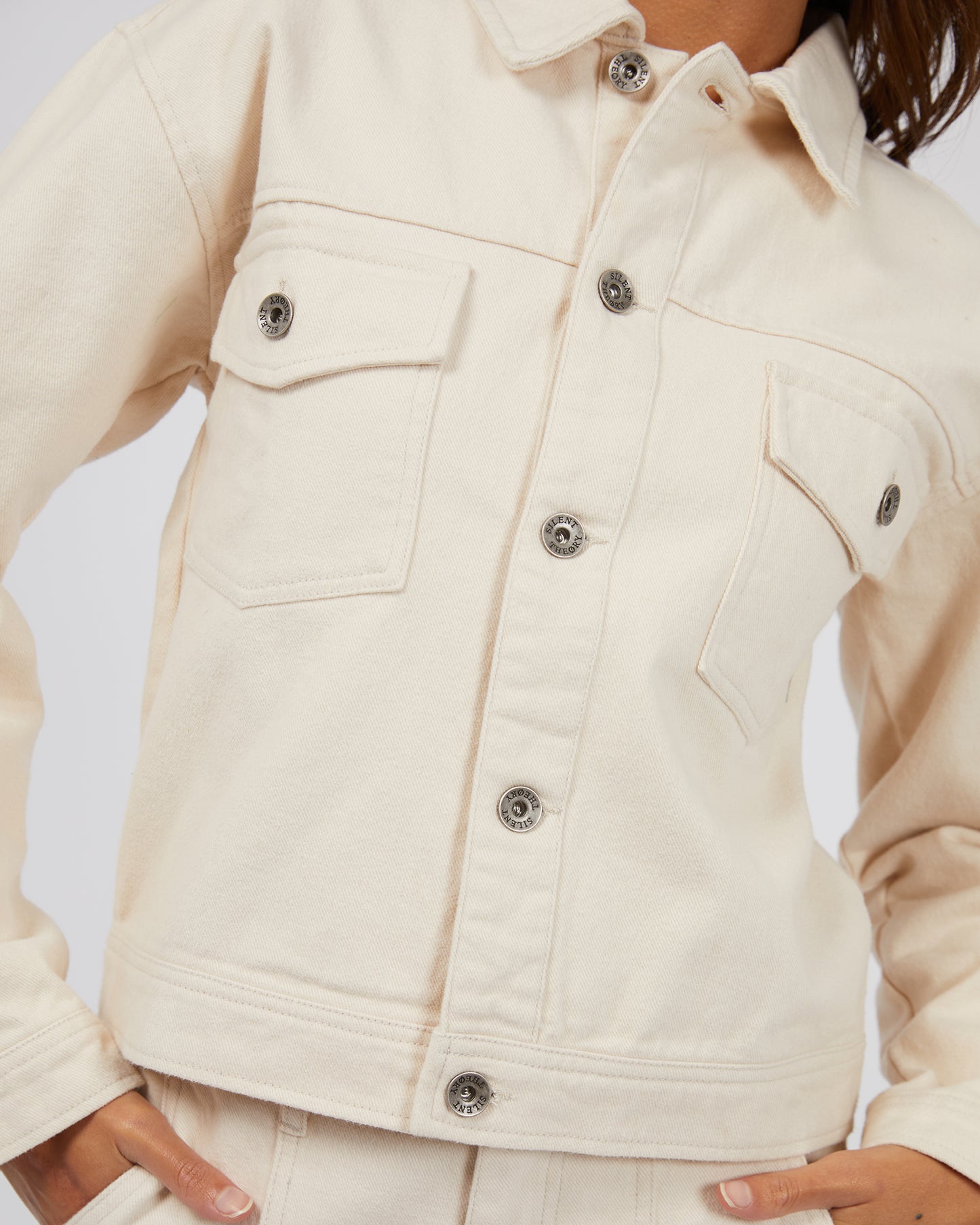 Dove Cropped Jacket