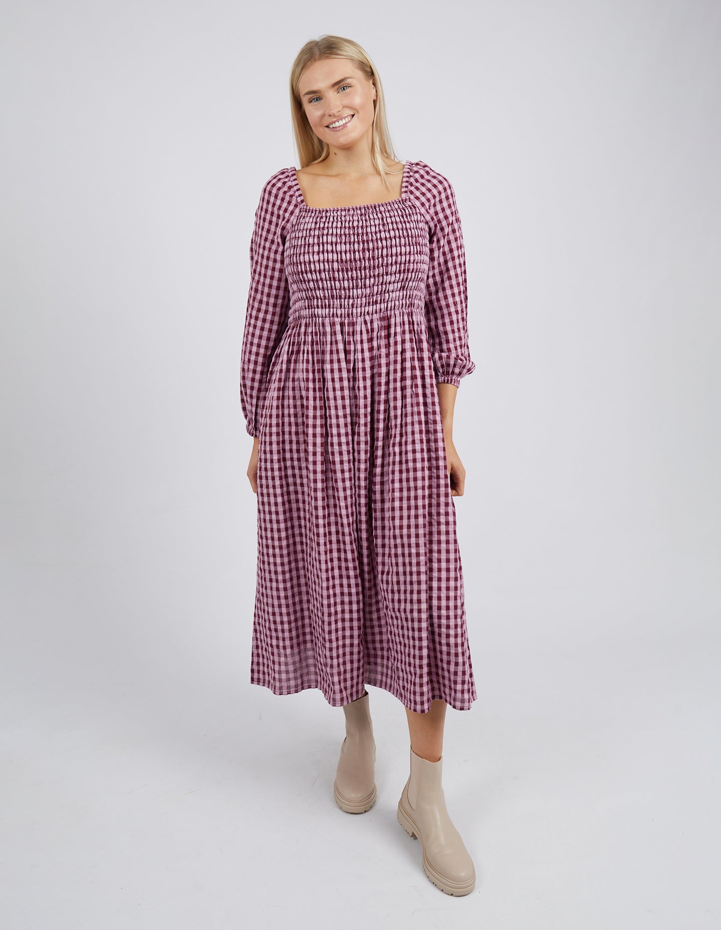 Pippa Check Dress