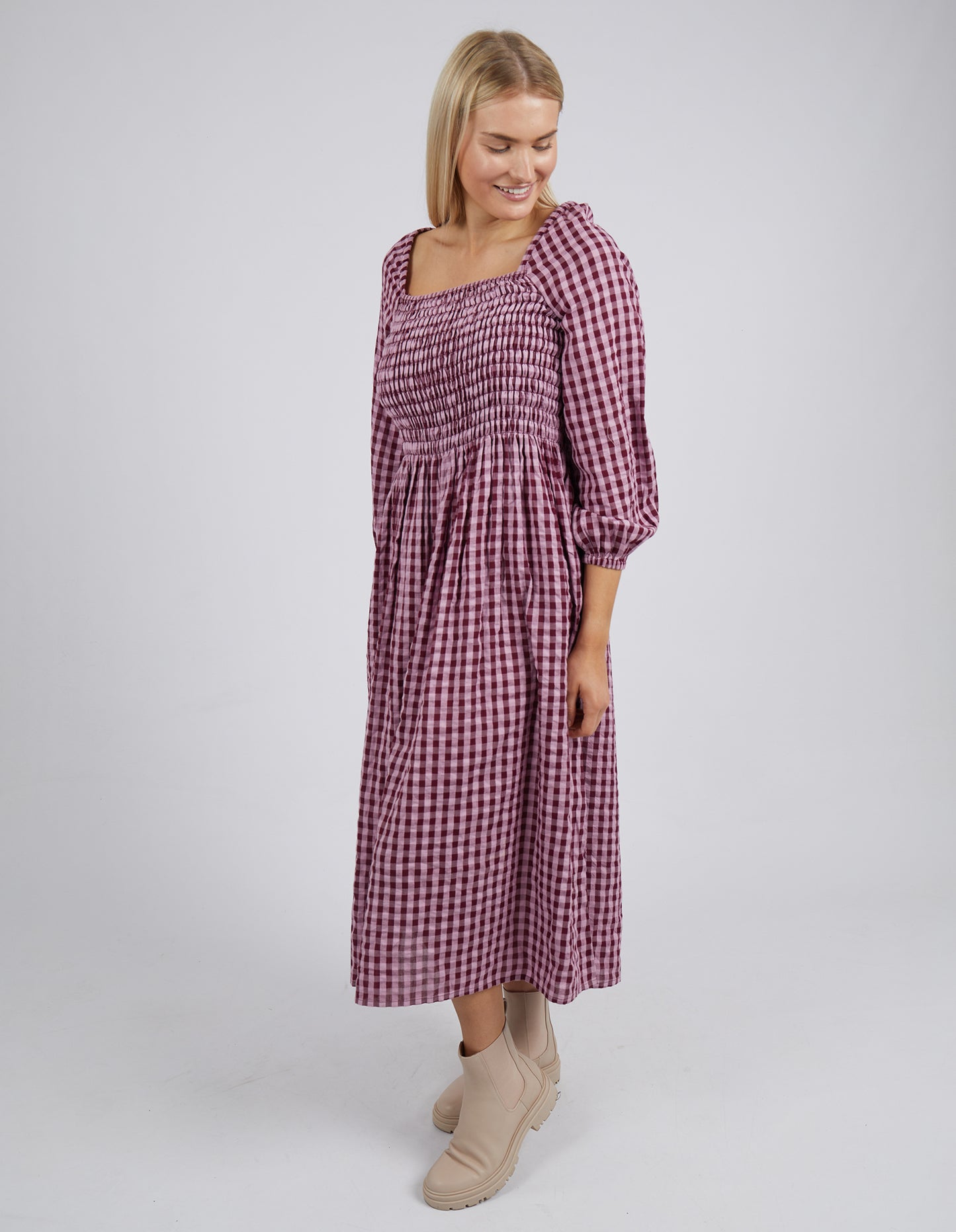 Pippa Check Dress