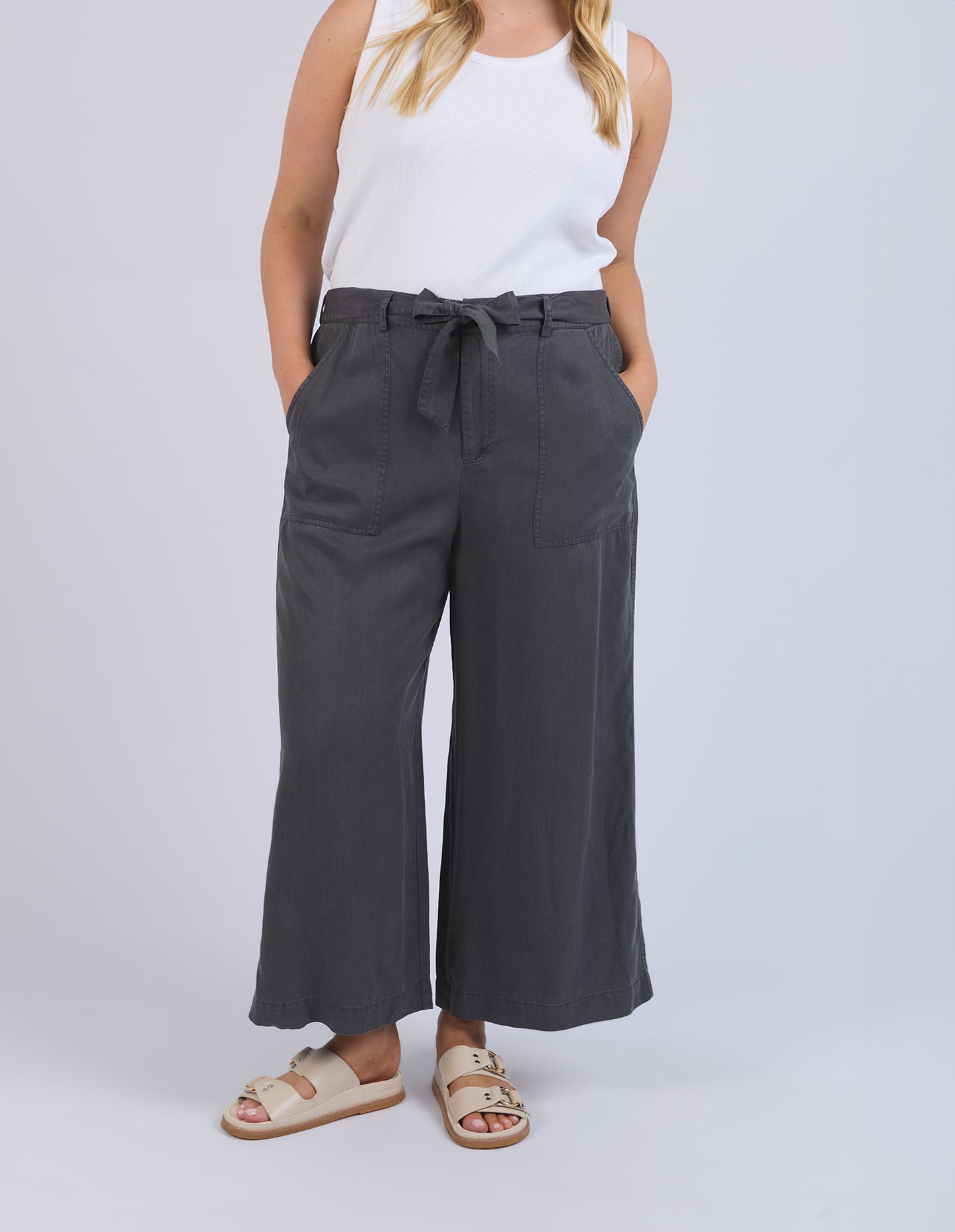 Bliss Washed Pant Black