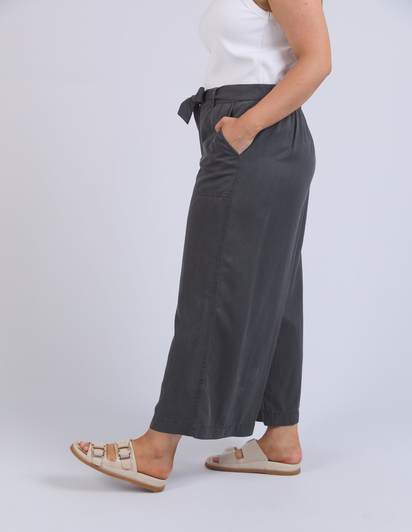 Bliss Washed Pant Black