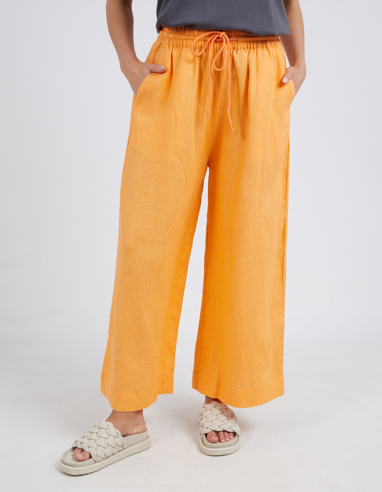 Dionne Wide Leg Pant - Mango