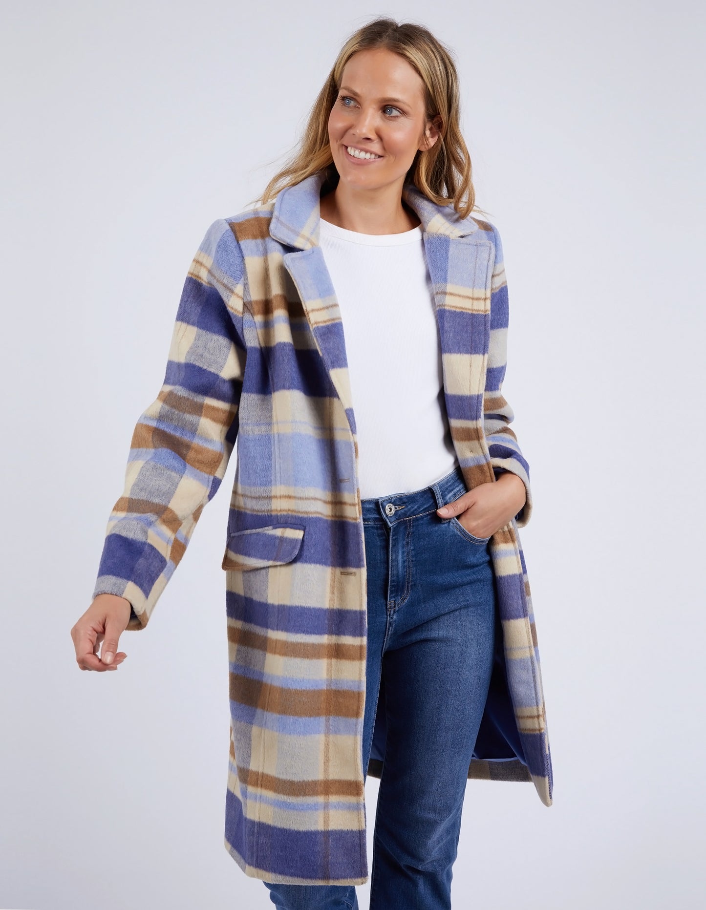 Cove Check Coat