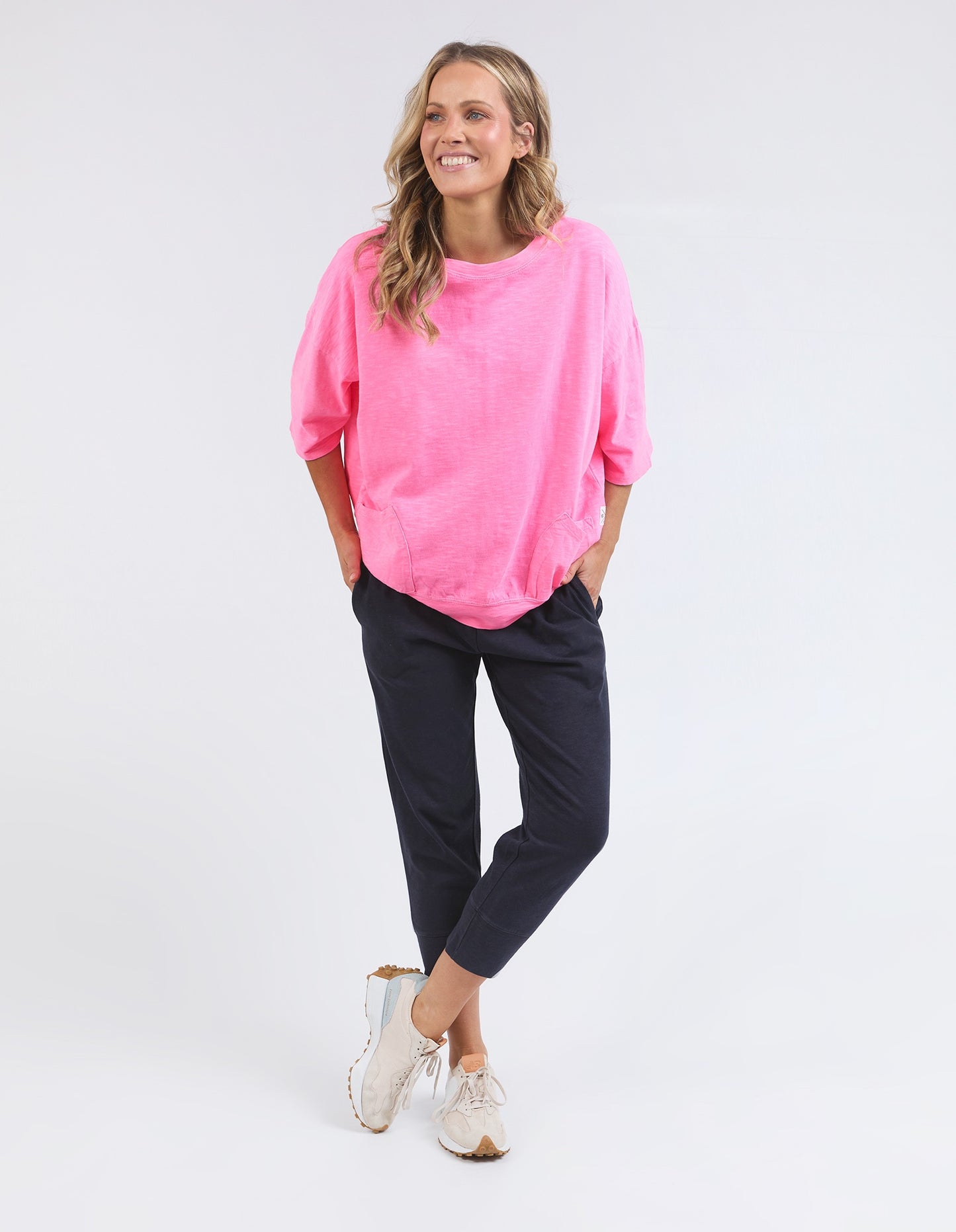 Maizie Sweat Neon Pink