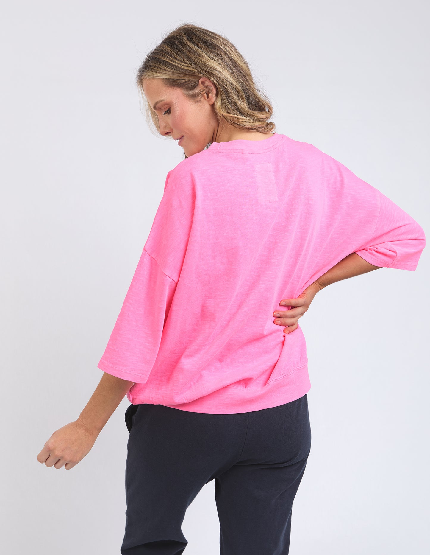 Maizie Sweat Neon Pink