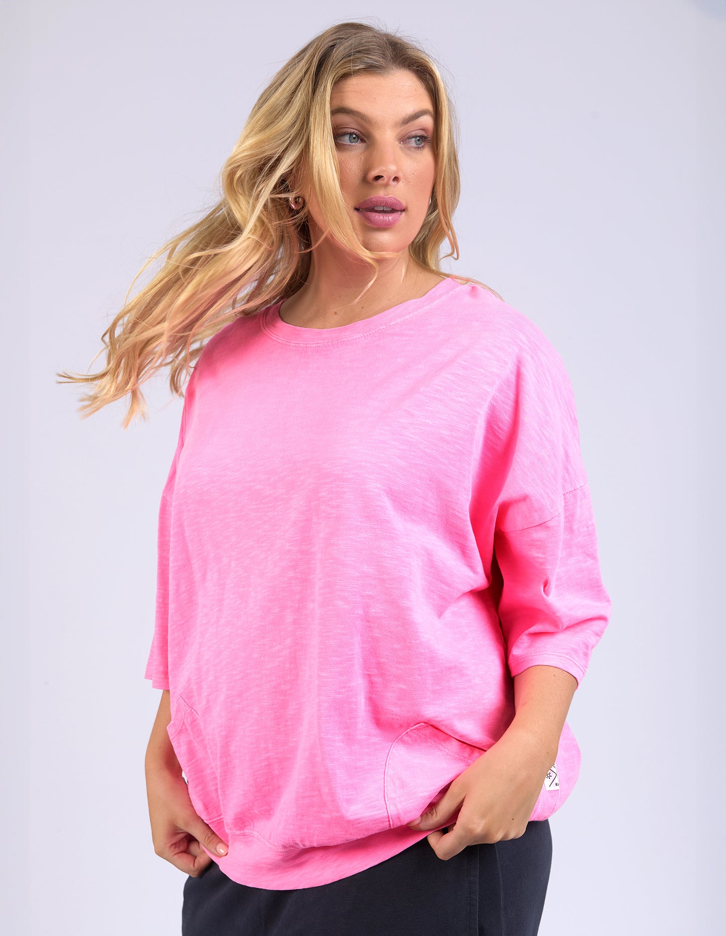 Maizie Sweat Neon Pink