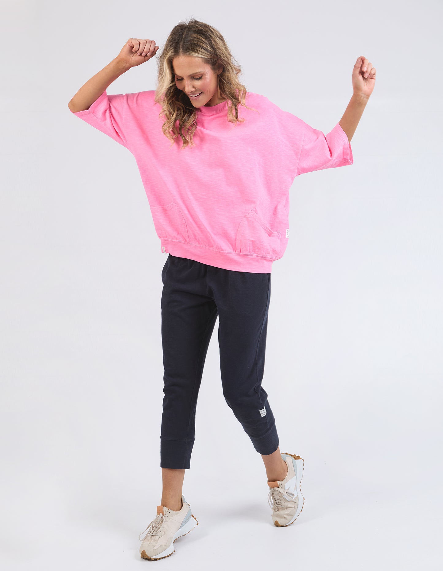 Maizie Sweat Neon Pink