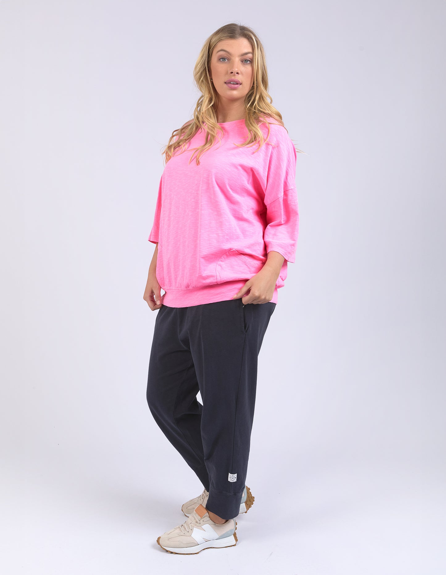 Maizie Sweat Neon Pink