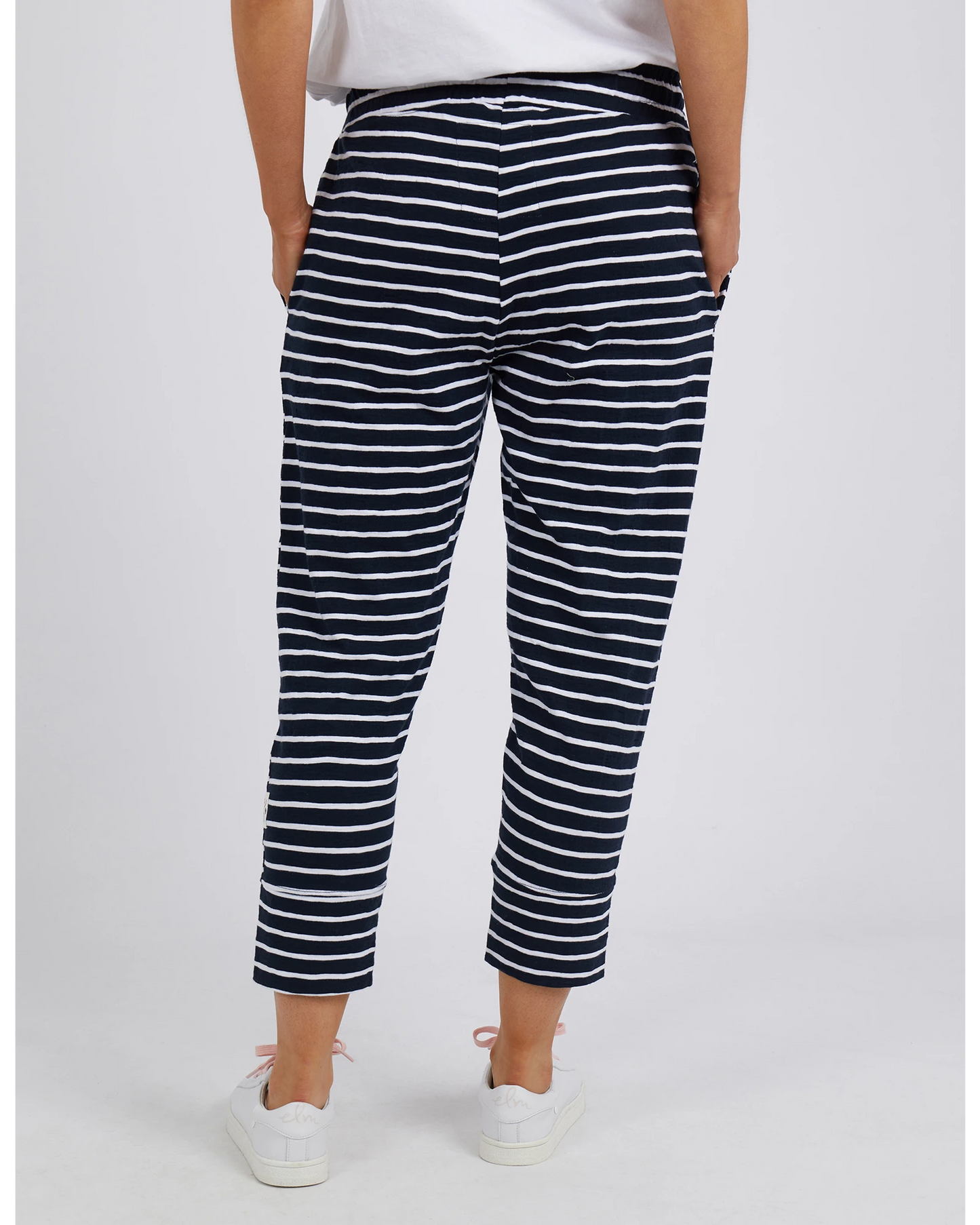 Brunch Pant Navy Stripe