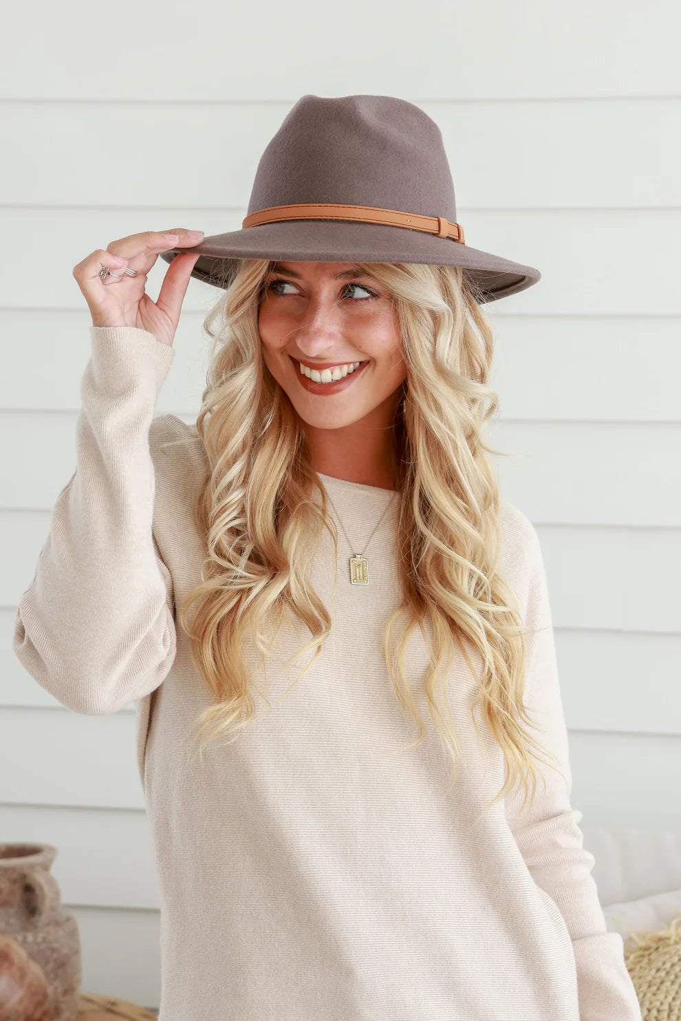 100% Wool Fedora