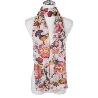 Ivy's Floral Scarf