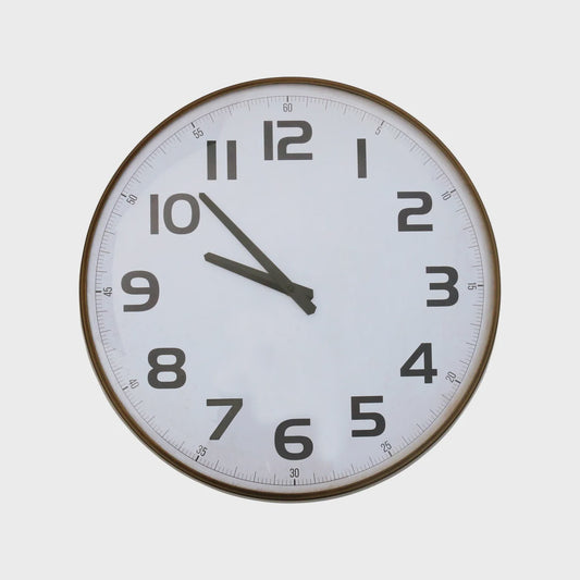 Iron Wall Clock