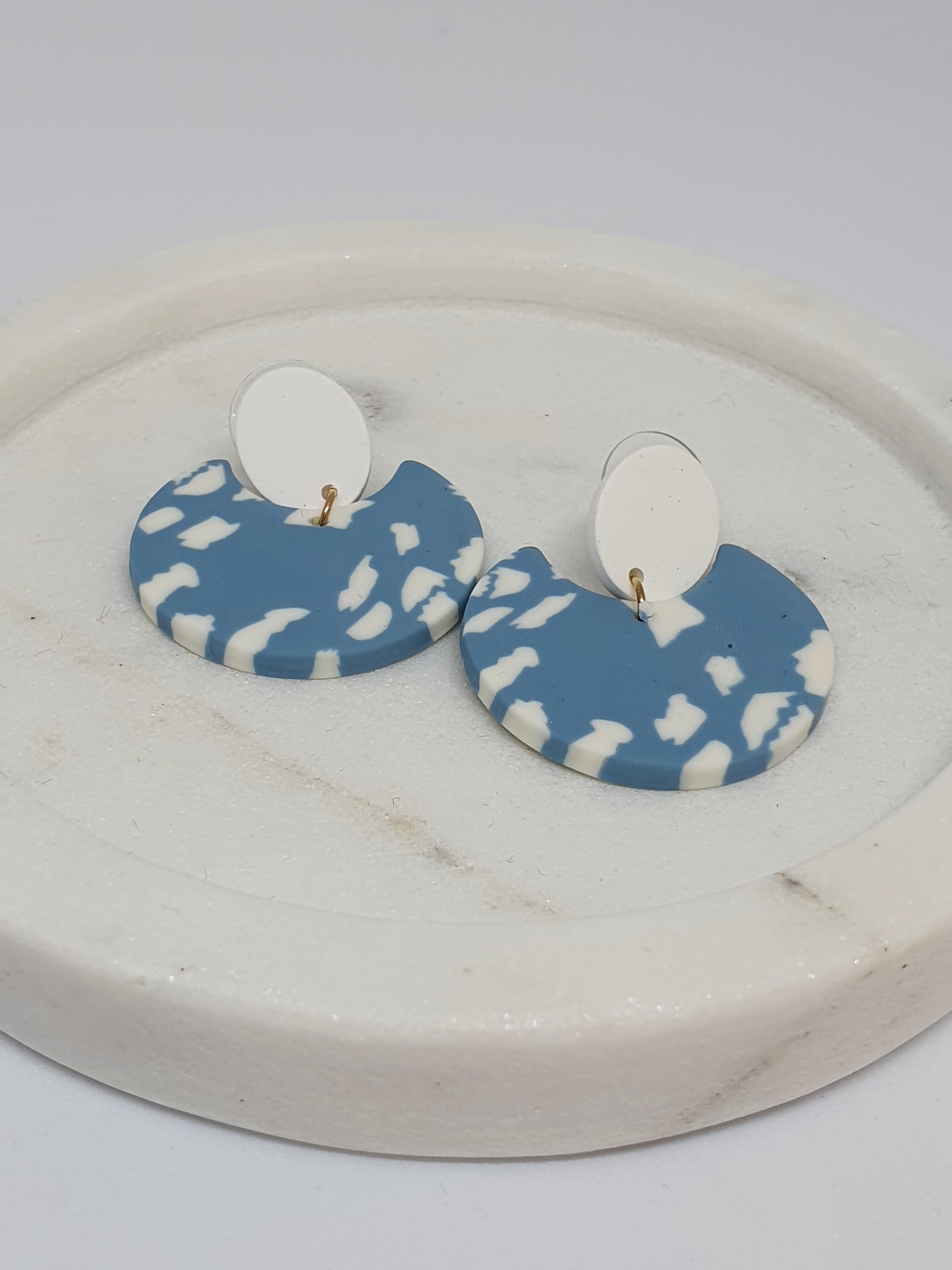 Clay Disc Earrings