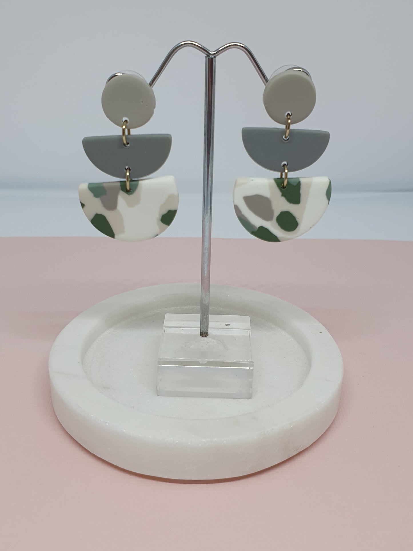 Clay Disc Earrings