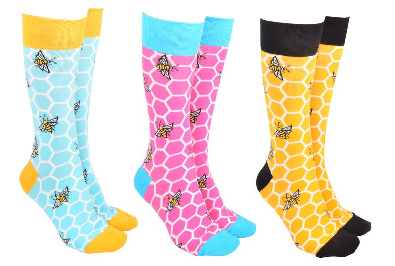 Honeycomb Bee Socks