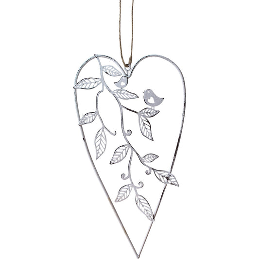 Hanging Heart with Birds